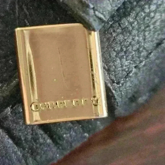 Burberry Kids Sumpter Black Suede Mocasins Size 27 NWB - Picture 7 of 8